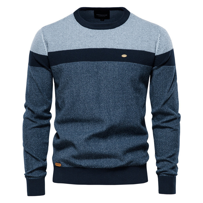 Ashton | Gestreifter Strickpullover